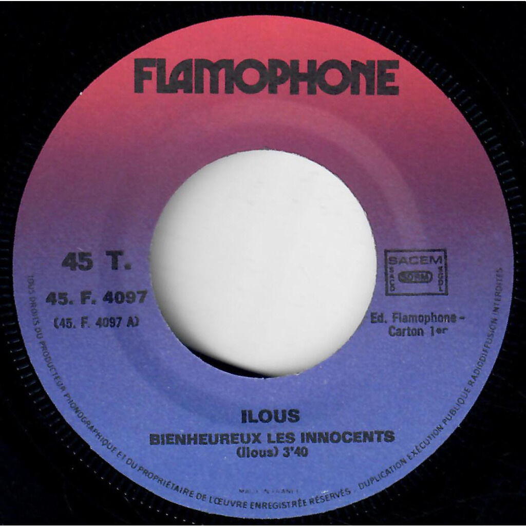 Bernard Ilous  -  bienheureux les innocents / comme les autres 