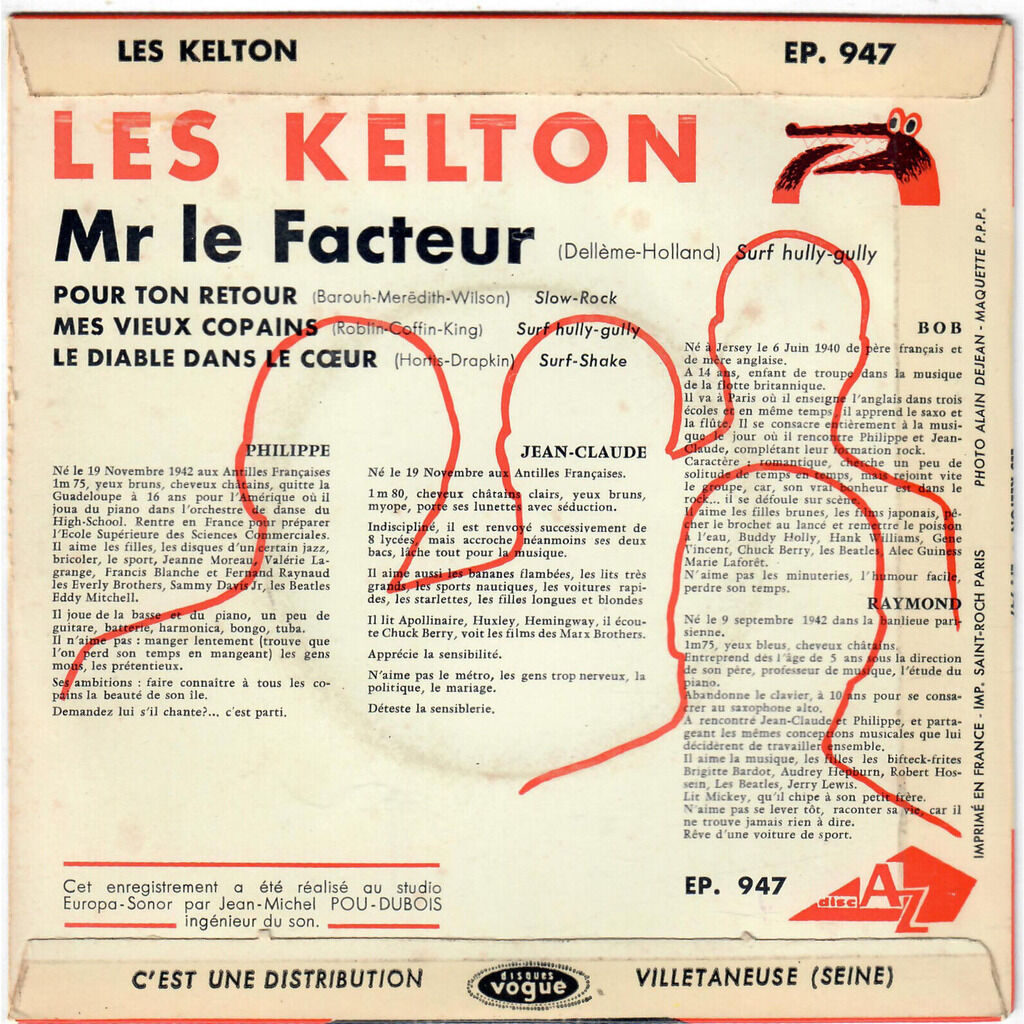  Les Kelton  -  mr le facteur 
