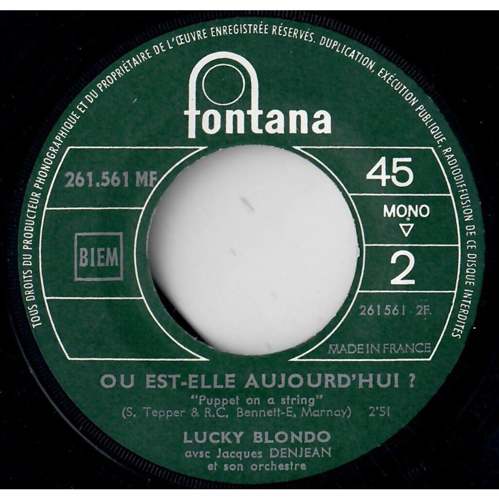  Lucky Blondo  -  bye bye bye moi je reste 