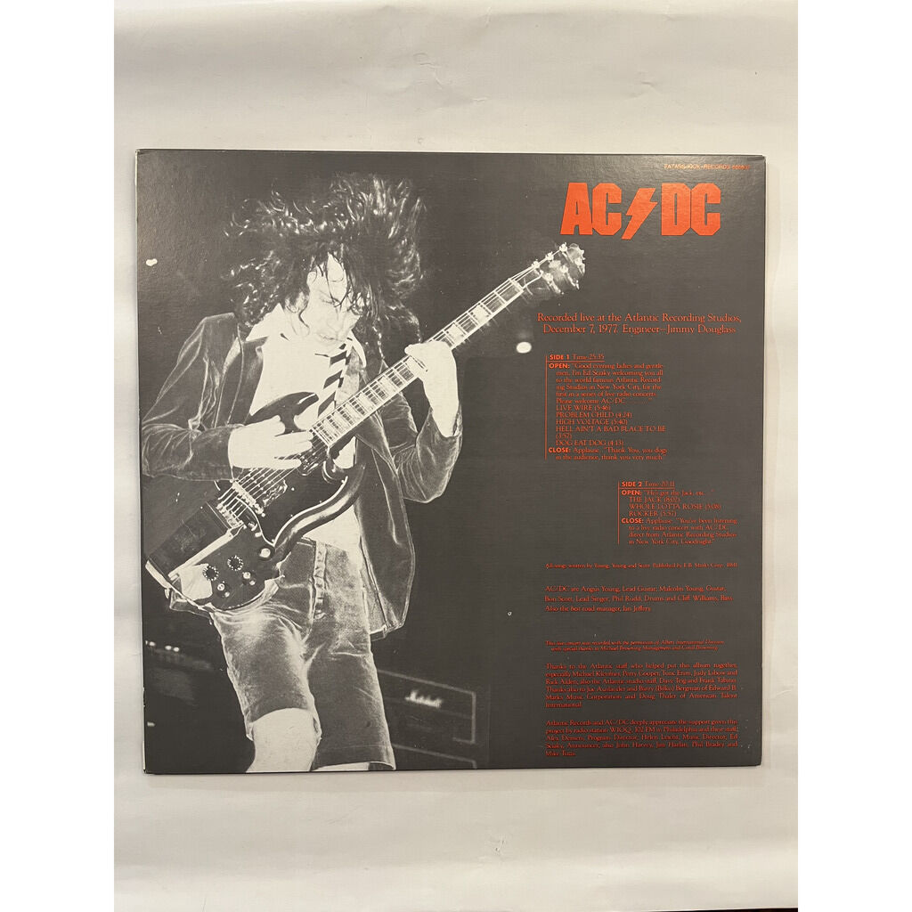 ac/dc vintage voltage -clear