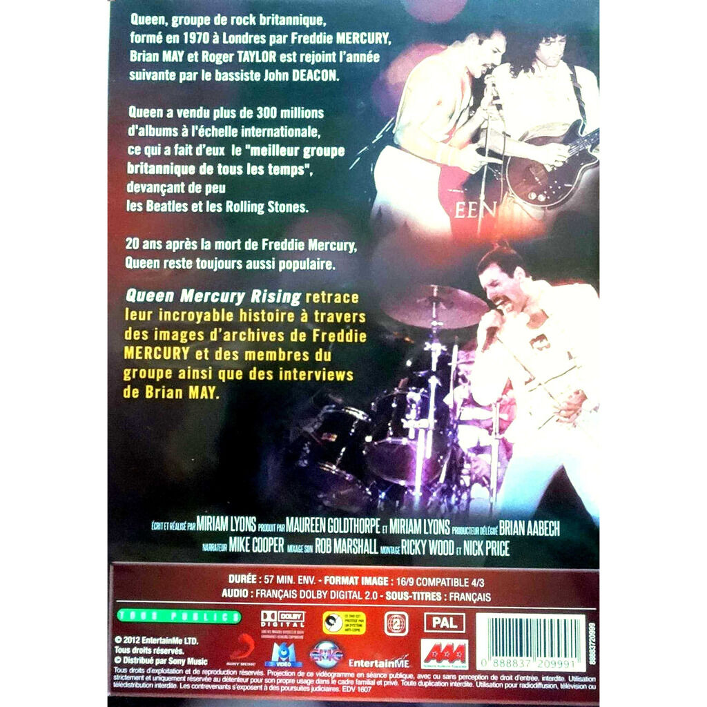  QUEEN  -  mercury rising 