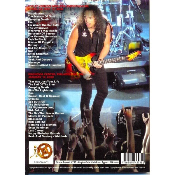  METALLICA  -  life on planet lars 