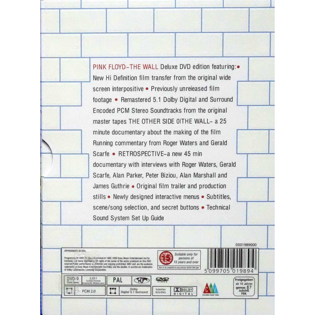  PINK FLOYD  -  the wall 