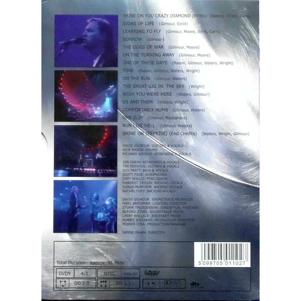  PINK FLOYD  -  delicate sound of thunder 