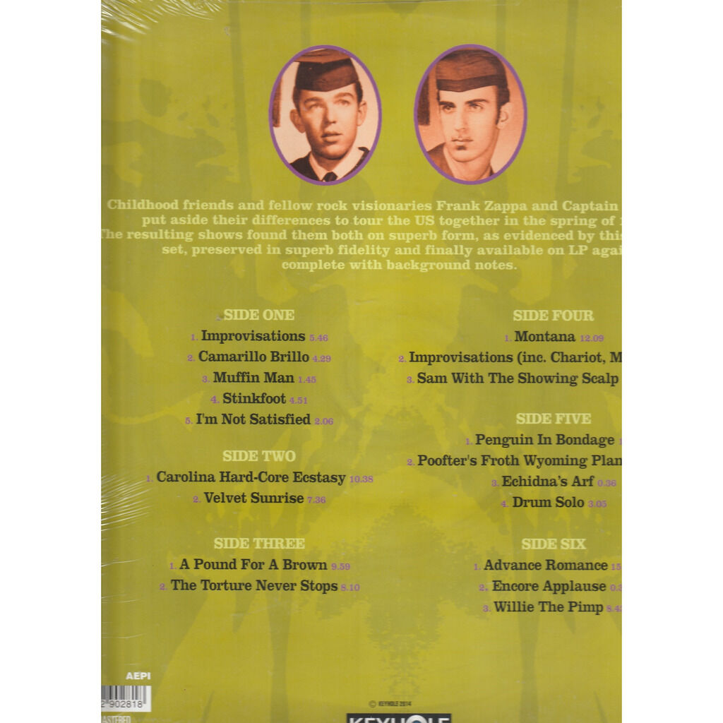  frank zappa & captain beefheart  -  rhode island 1975 