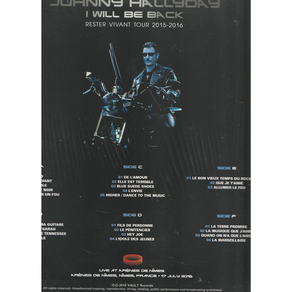  johnny hallyday  -  i will be back nimes 2016 
