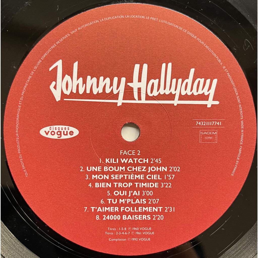  Johnny Hallyday  -  nous les gars nous les filles 