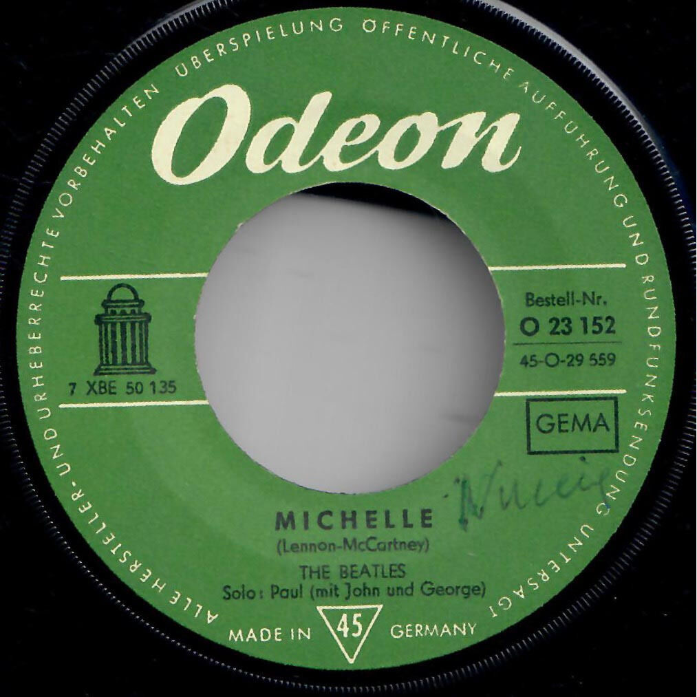  The Beatles  -  michelle / girl 