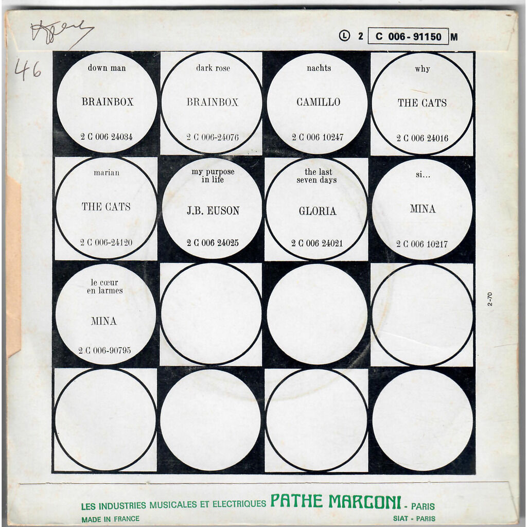  Mina (3)  -  sacumdì sacumdà (version italienne de: 'tu veux tu veux pa 