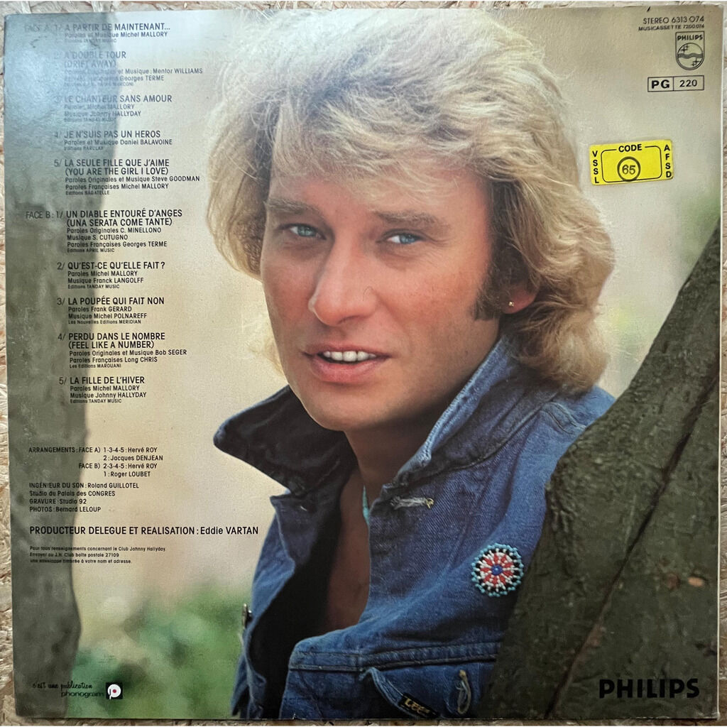  Johnny Hallyday  -  a partir de maintenant... 