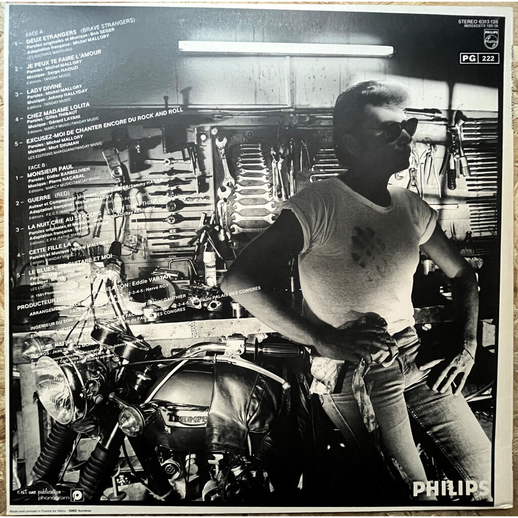  Johnny Hallyday  -  en pièces détachées 