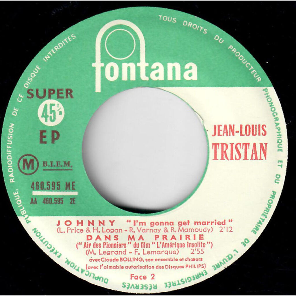  Jean-Louis Tristan Avec Claude Bolling  -  qu'il est haut haut haut 