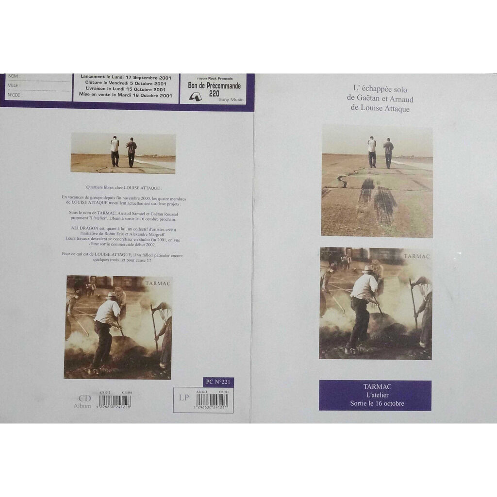  TARMAC  -  l'atelier 