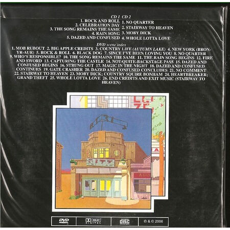  led zeppelin  -  the song remains the same 2 cd+dvd 
