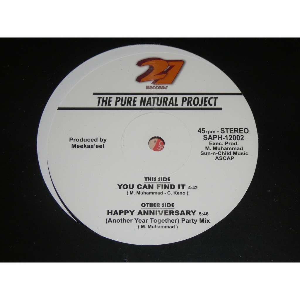 PURE NATURAL PROJECT happy anniversary..funk..