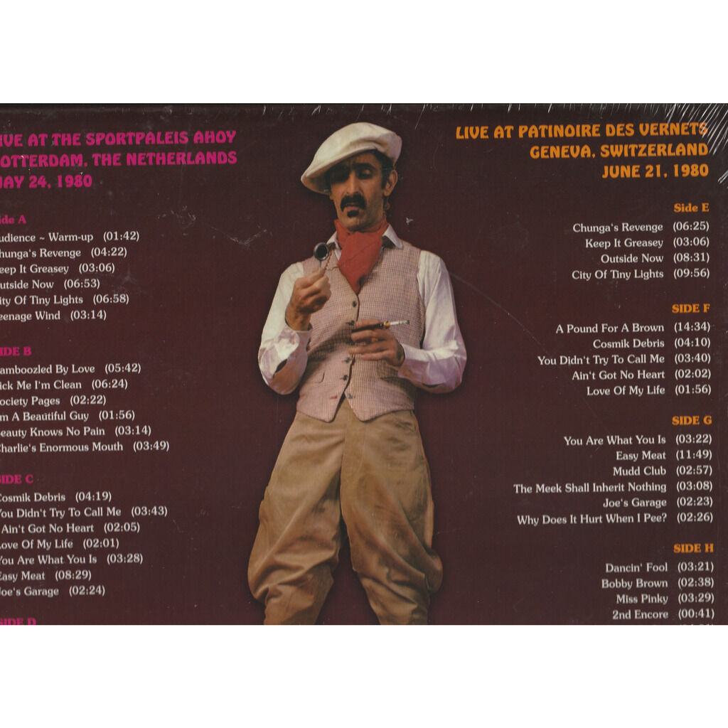  frank zappa  -  europe 1980 