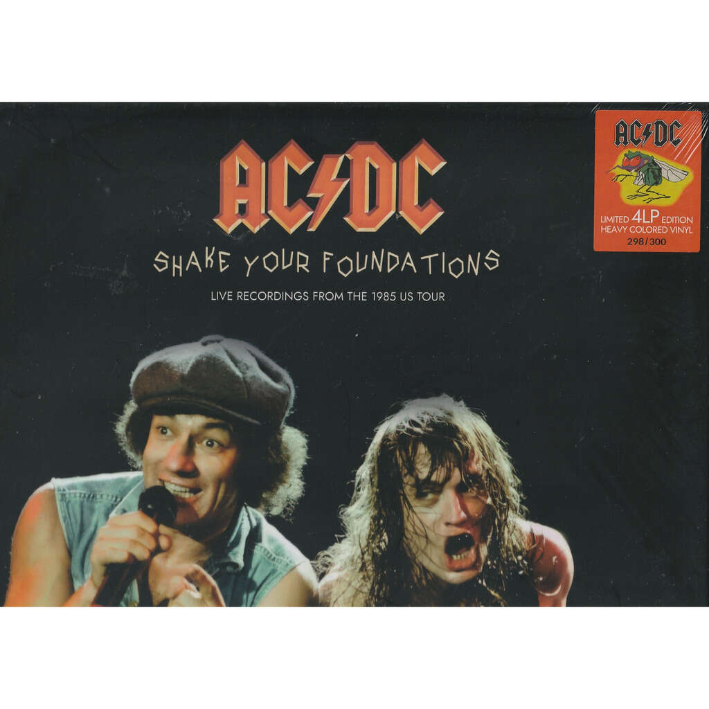  shake your foundations 1985 us tour 