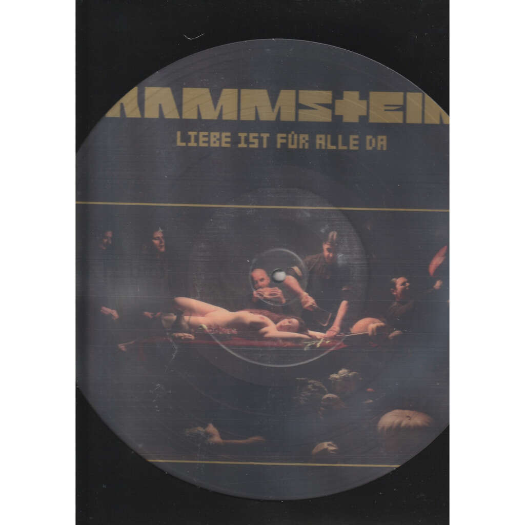  rammstein  -  liebe ist fur alle da picturedisc 