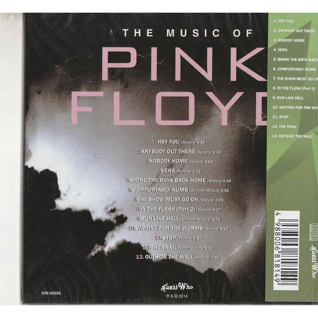 pink floyd poison kiss toto cars yes styx zappa tubes  -  the music of pink floyd 