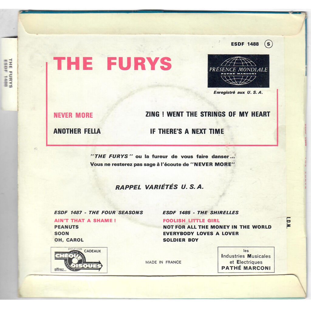  The Furys (13)  -  never more 