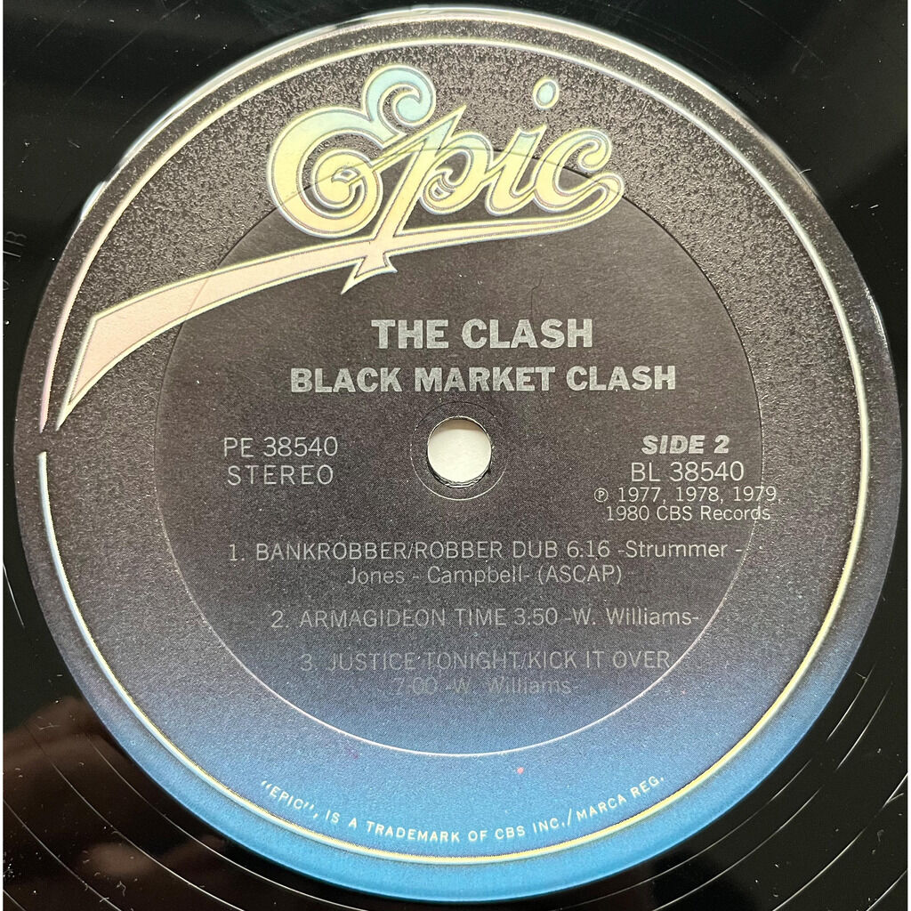  The Clash  -  black market clash 