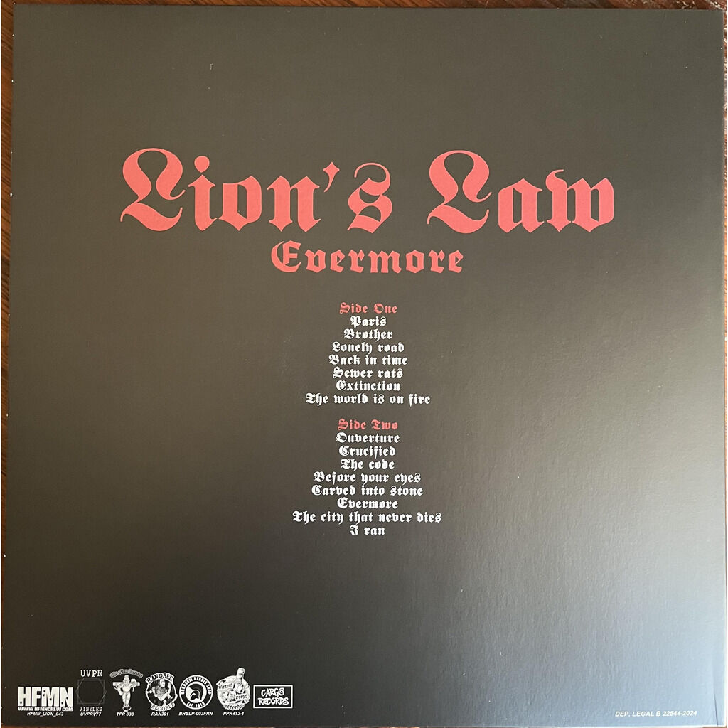  Lion's Law  -  evermore 