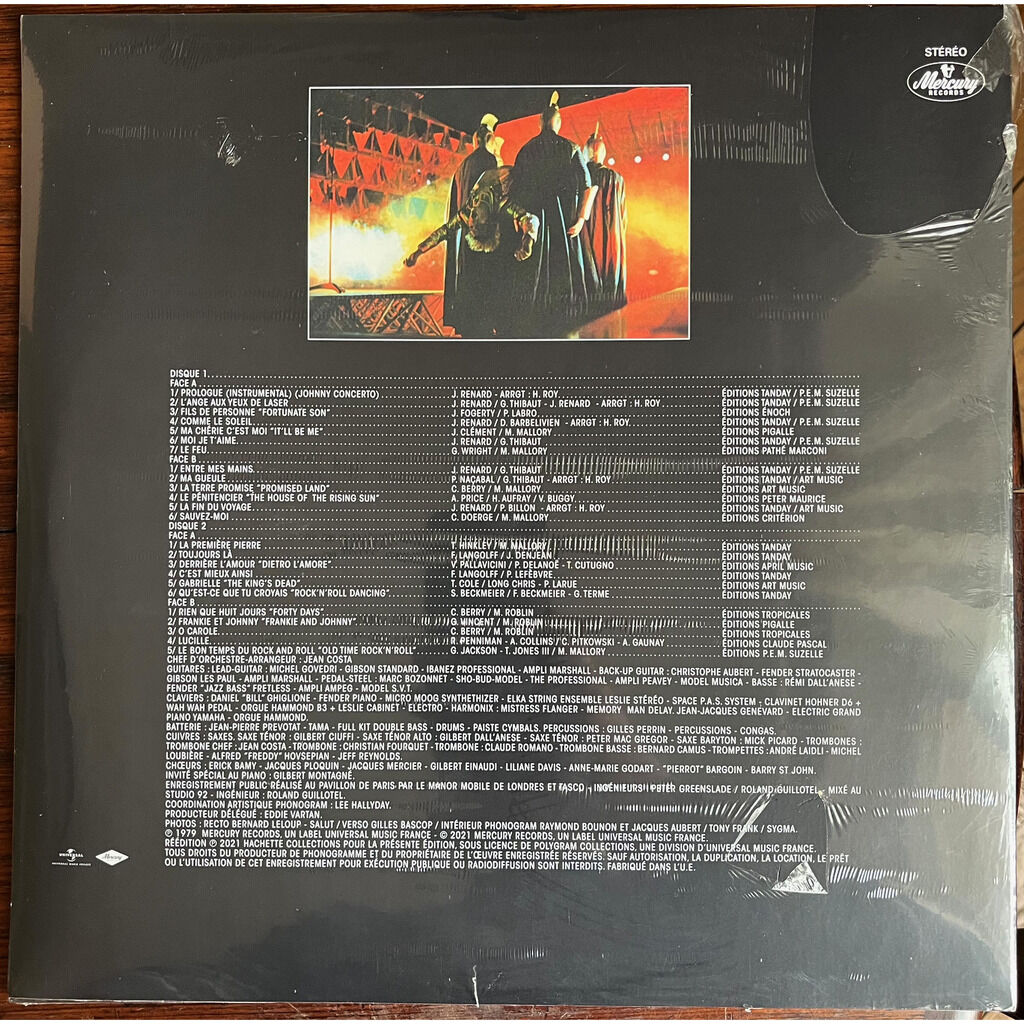  Johnny Hallyday  -  pavillon de paris - porte de pantin 