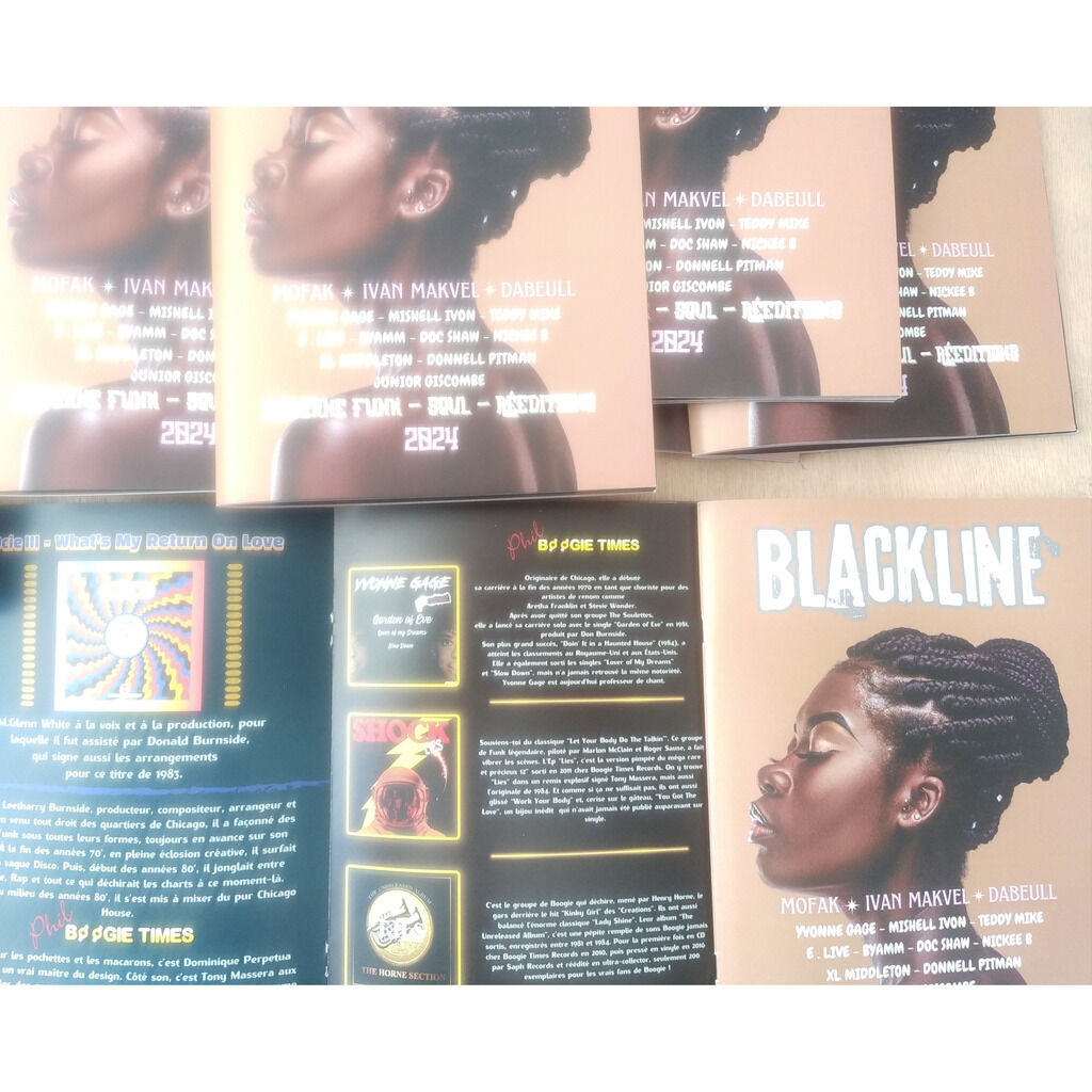  BLACKLINE 2024  -  magazine sur les sorties rééditions et modern boogie de l'année 2024 