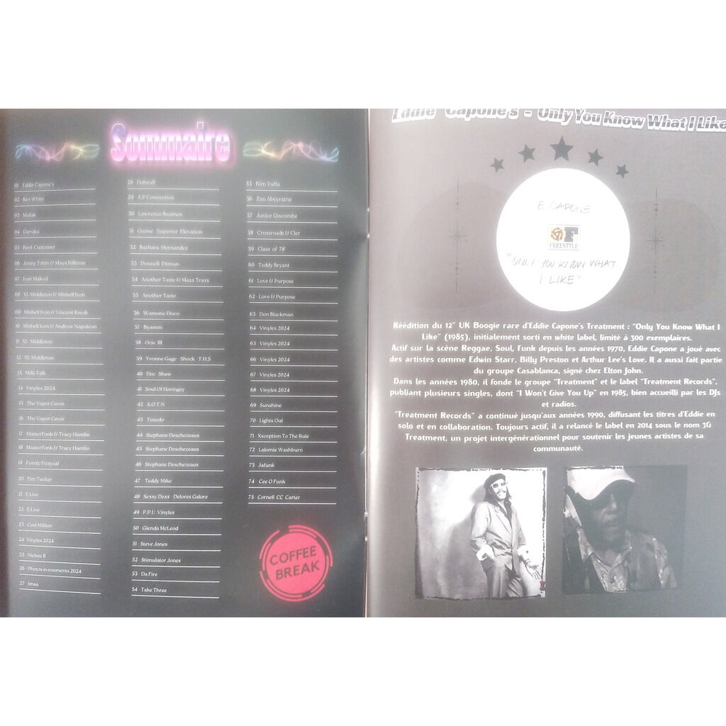  BLACKLINE 2024  -  magazine sur les sorties rééditions et modern boogie de l'année 2024 