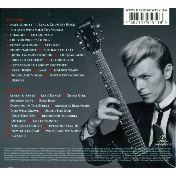  DAVID BOWIE  -  reatest hits 