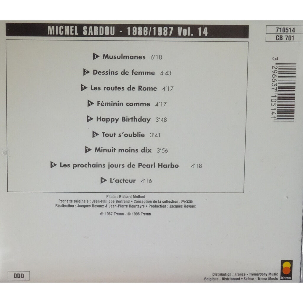  MICHEL SARDOU  -  14 