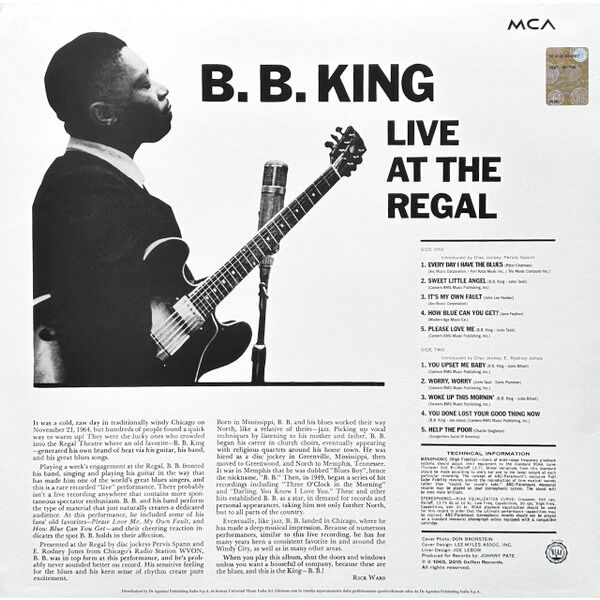  B.B. King  -  live at the regal 