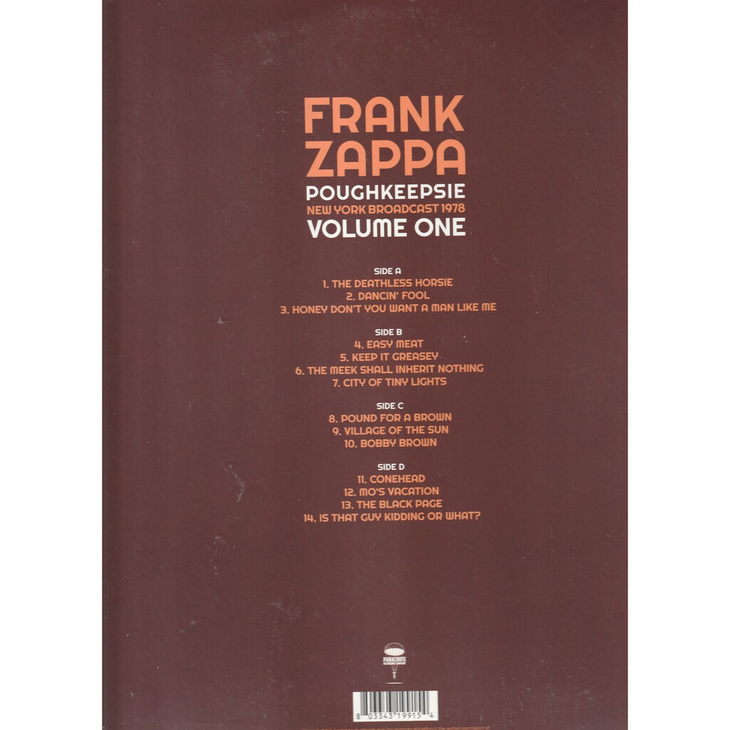  frank zappa  -  poughkeepsie vol one 