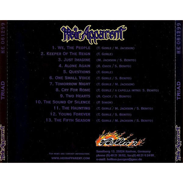  Heir Apparent  -  triad 