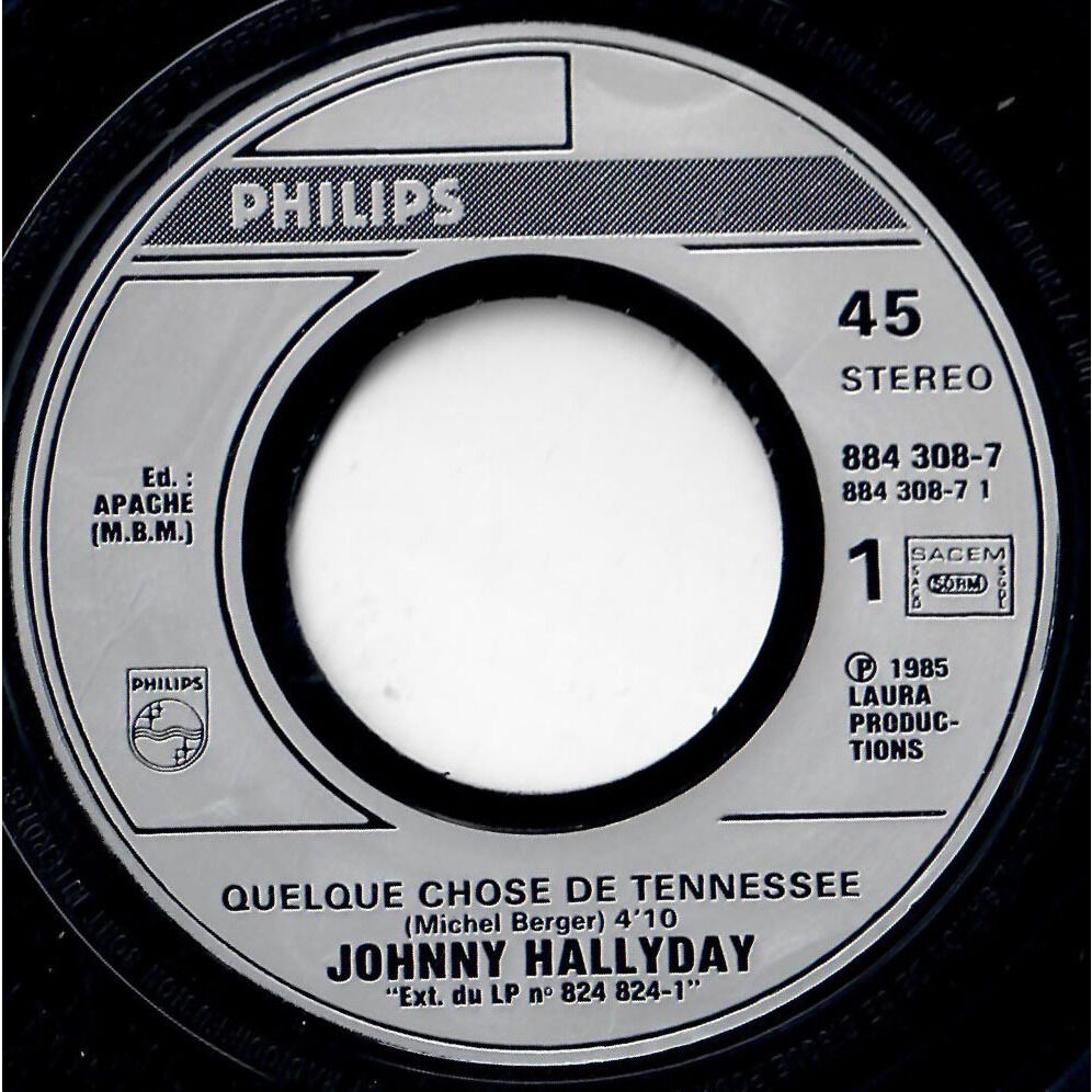 Johnny Hallyday  -  quelque chose de tennessee 
