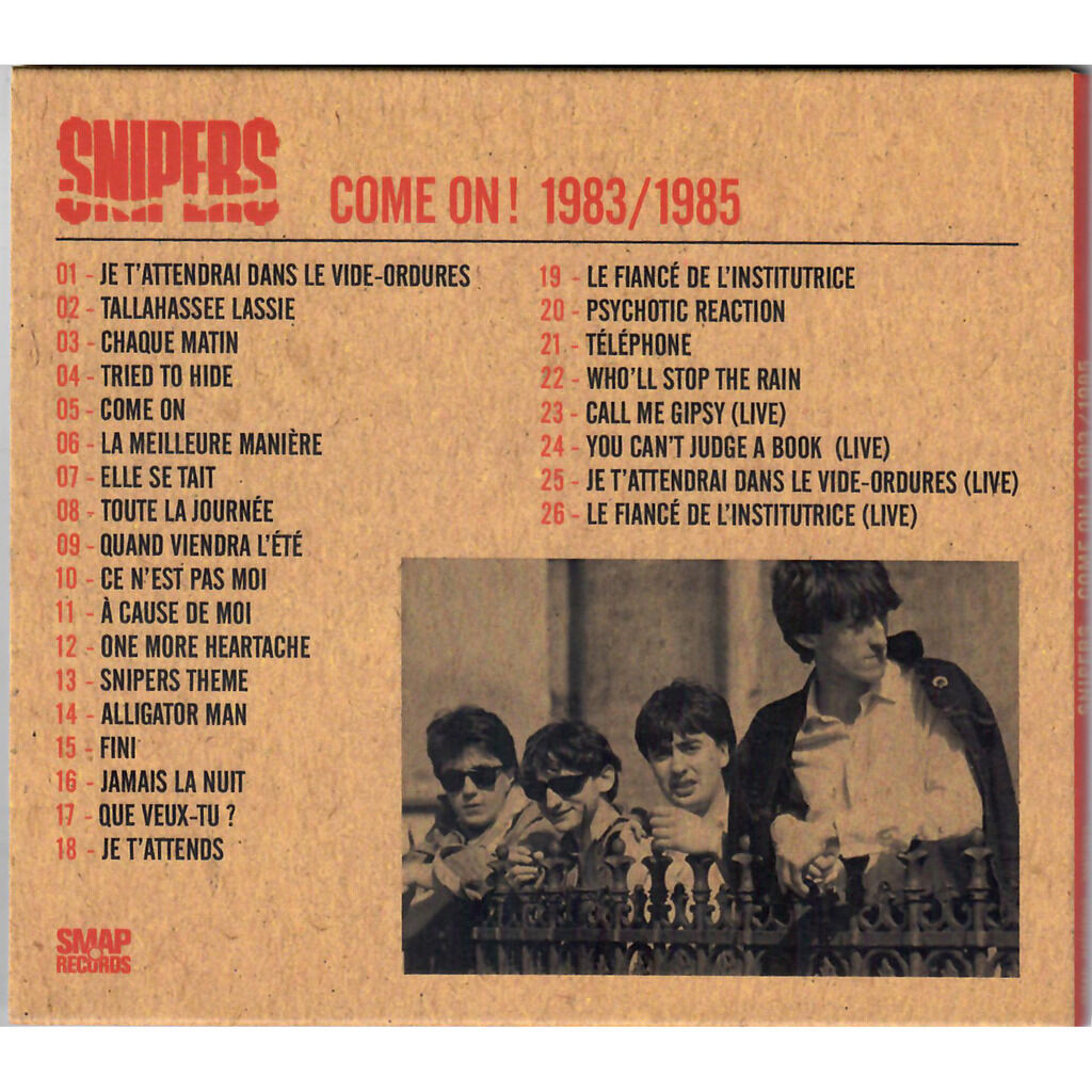  Snipers (2)  -  come on ! 1983-1985 