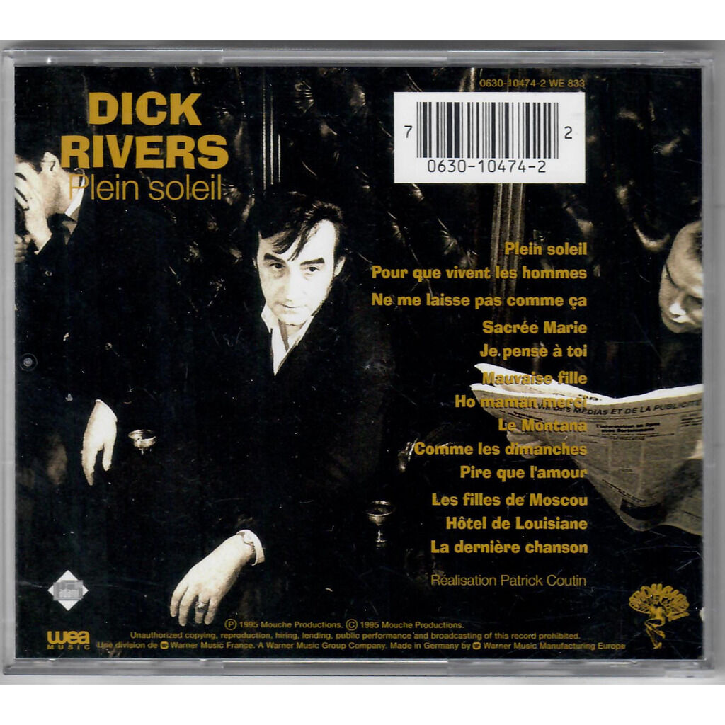  Dick Rivers  -  plein soleil 