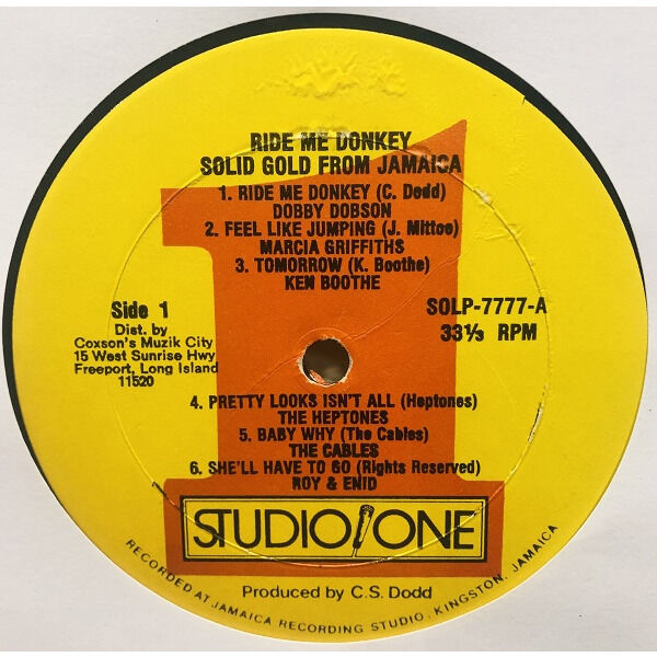  Ride Me Donkey (Various)  -  solid gold from jamaica 