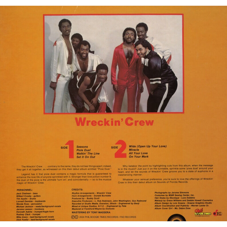  WRECKIN CREW  -  pixie dust 