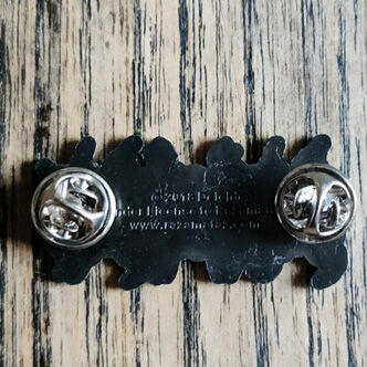  Deicide  -  official red 2018 logo metal pins razamataz 