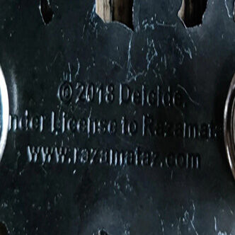  Deicide  -  official red 2018 logo metal pins razamataz 