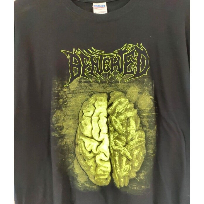  benighted  -  insane cephalic production (xl size) official t-shirt 2009 