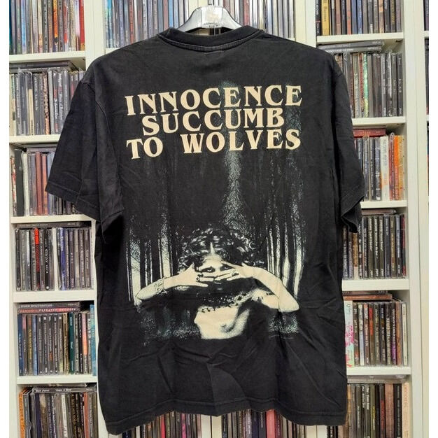  cradle of filth  -  dark faerytales in phallustein 1995 (l size) vintage t-shirt 