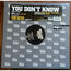 EMINEM, 50 CENT, LLOYD BANKS, AND INTRODUCING CA$HIS / STAT QUO - You Don't Know / Billion Bucks - Disque Maxi x 1
