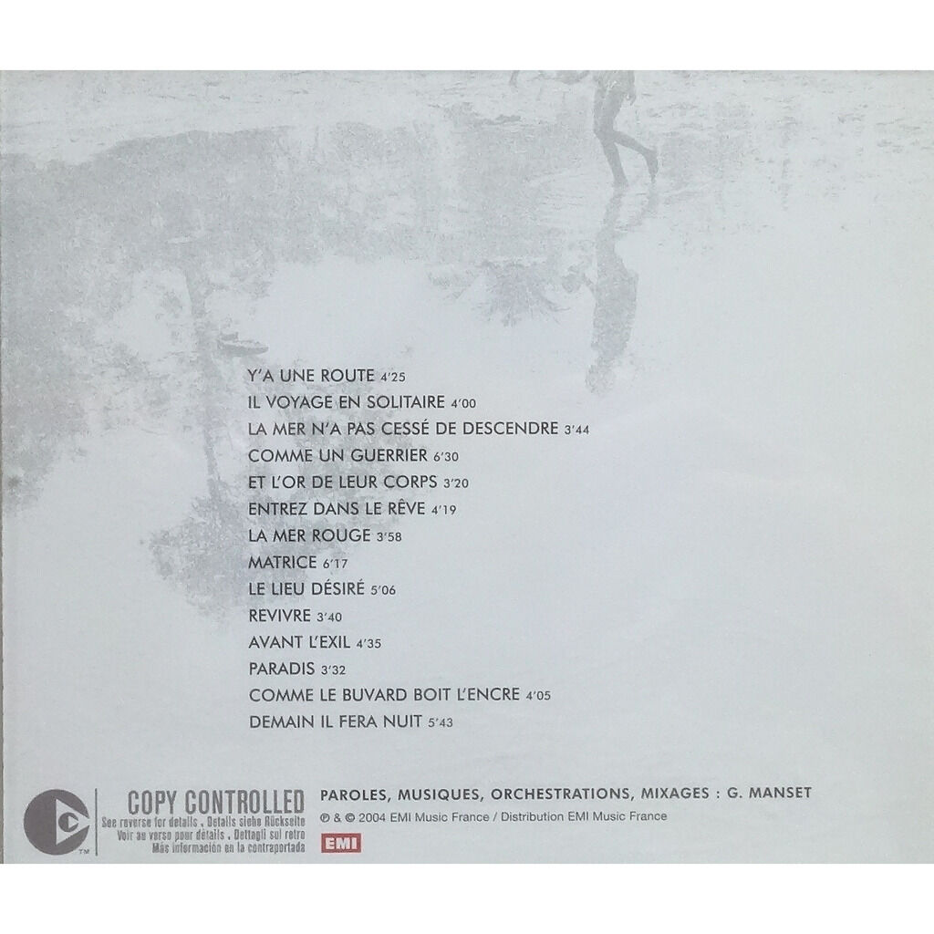  GERARD MANSET  -  best of + 