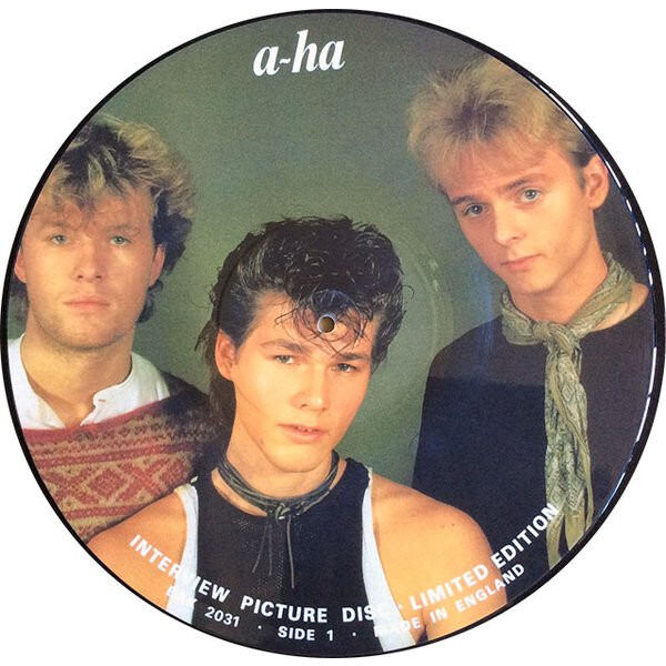  A-HA  -  limited edition interview picture disc 