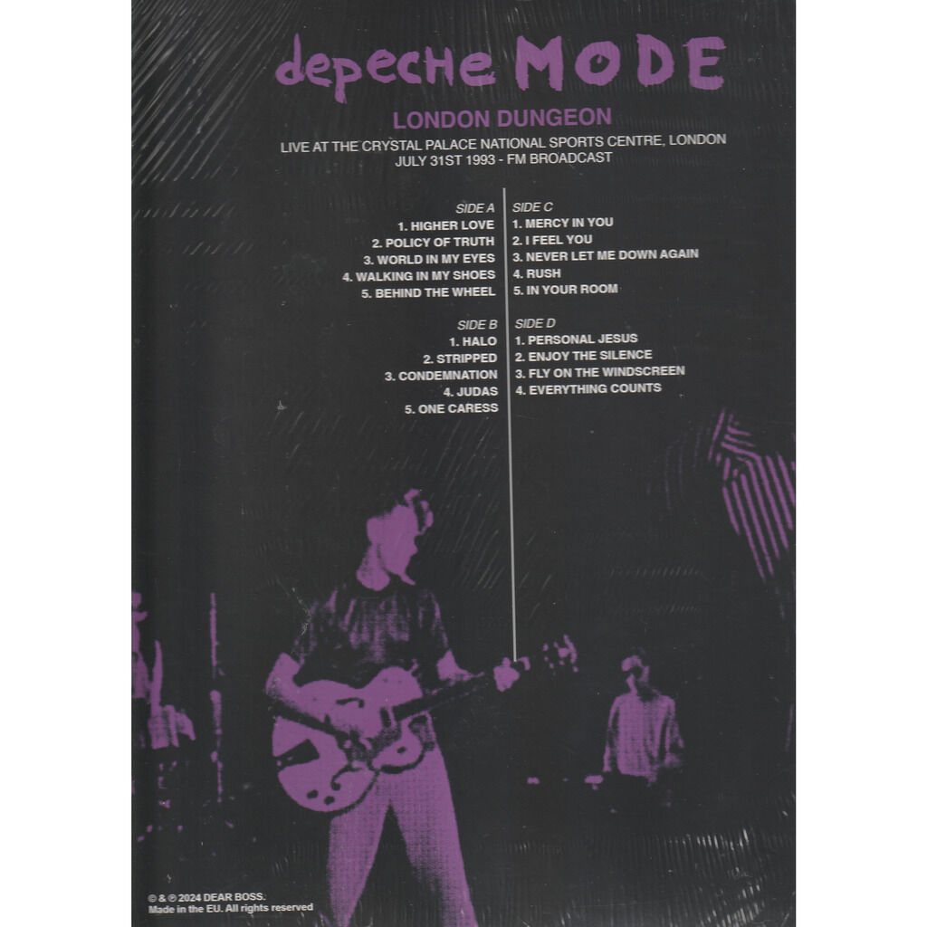  depeche mode  -  london dungeon london 1993 