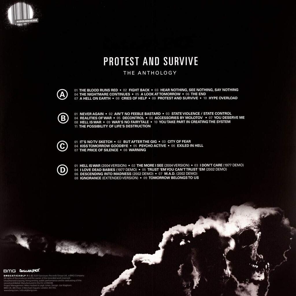  Discharge  -  protest and survive: the anthology 