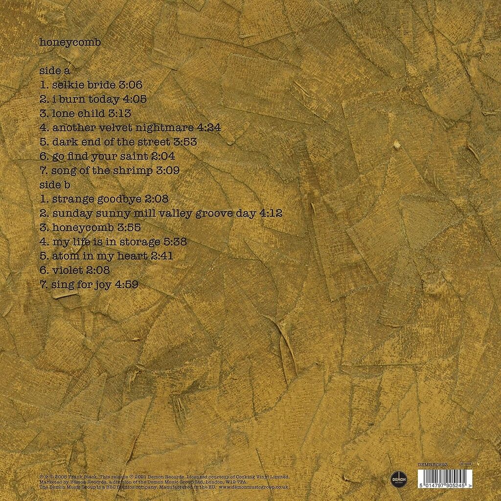  Frank Black  -  honeycomb 