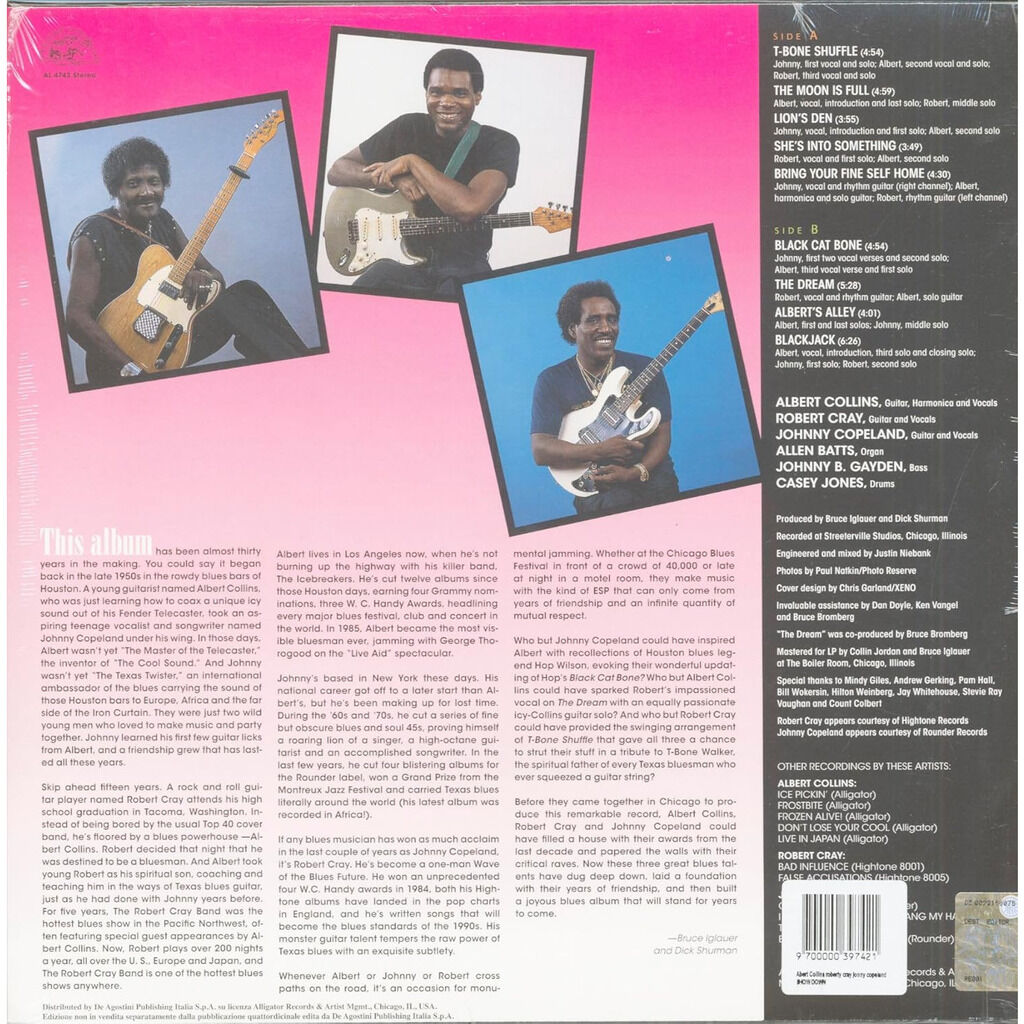  Albert Collins / Robert Cray / Johnny Copeland  -  showdown! 